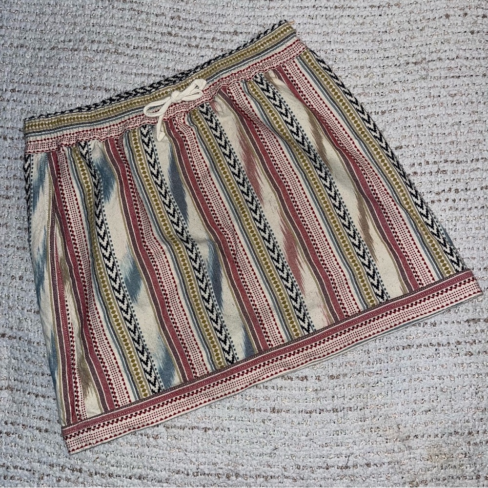 Dylan Multicolored Mini Skirt / Size S